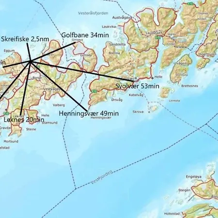 Villa Borgvag - A Unique Seafront Villa In The Heart Of Lofoten Bostad Eksteriør billede